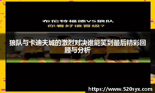 狼队与卡迪夫城的激烈对决谁能笑到最后精彩回顾与分析